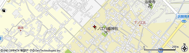 石川県能美市下ノ江町（甲）周辺の地図