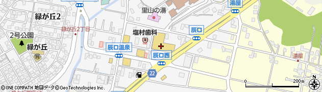 べっぴんさん辰口店周辺の地図