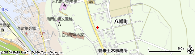 石川県白山市八幡町256周辺の地図