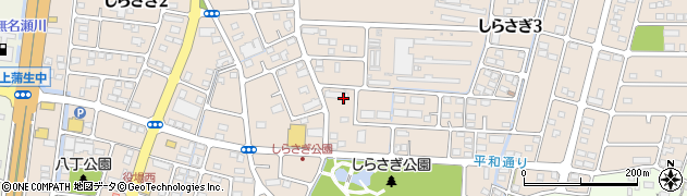 栃木県上三川町（河内郡）しらさぎ周辺の地図