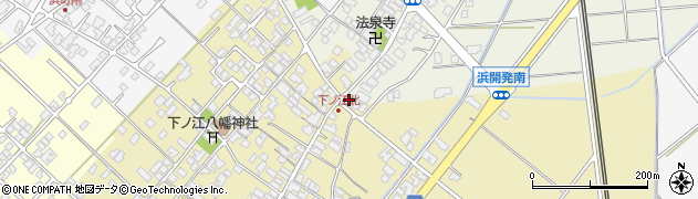 石川県能美市下ノ江町未232周辺の地図