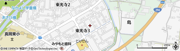 東光寺公園周辺の地図