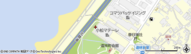 石川県能美市道林町（ヘ）周辺の地図