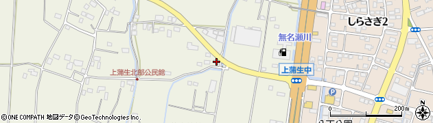 栃木県河内郡上三川町上蒲生927周辺の地図