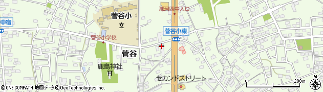 東京苑周辺の地図