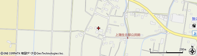 栃木県河内郡上三川町上蒲生862周辺の地図
