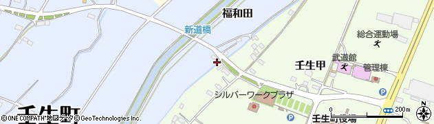 栃木県下都賀郡壬生町福和田288周辺の地図