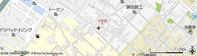 石川県能美市浜町（リ）周辺の地図