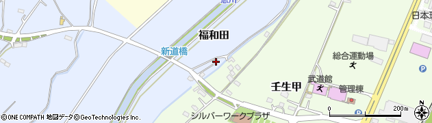 栃木県下都賀郡壬生町福和田291周辺の地図