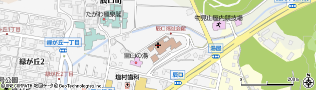 石川県能美市辰口町（ヌ）周辺の地図
