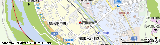 石川県白山市鶴来水戸町周辺の地図