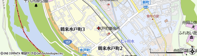 石川県白山市鶴来水戸町周辺の地図