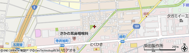 寺井北部児童公園周辺の地図