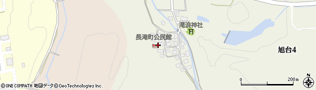 石川県能美市長滝町周辺の地図