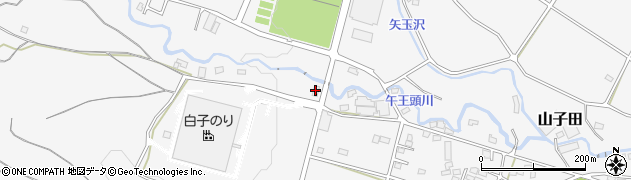 相馬村周辺の地図