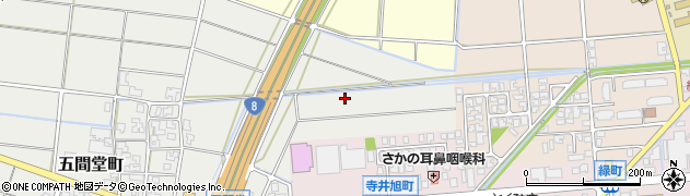 石川県能美市五間堂町（庚）周辺の地図