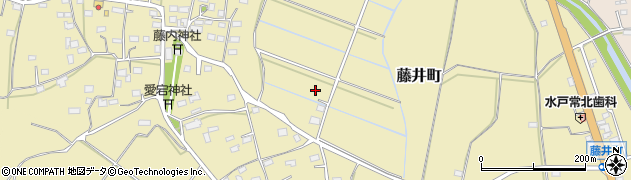 茨城県水戸市藤井町523周辺の地図