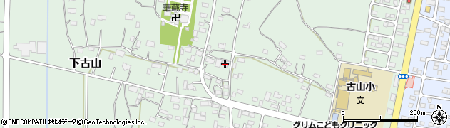栃木県下野市下古山922-1周辺の地図