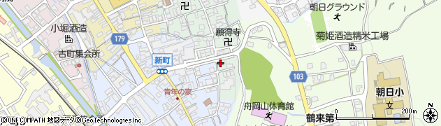 石川県白山市鶴来清沢町タ58周辺の地図
