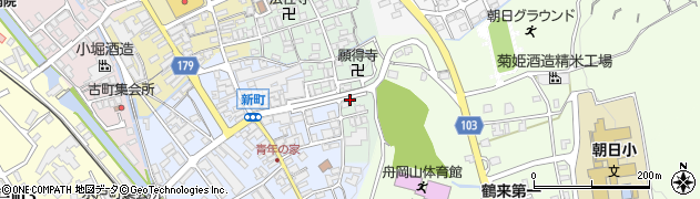 石川県白山市鶴来清沢町タ周辺の地図