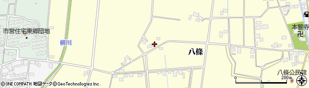 栃木県真岡市八條1202周辺の地図