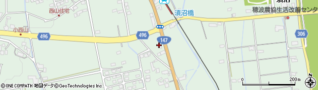 長野県大町市常盤西山3815周辺の地図