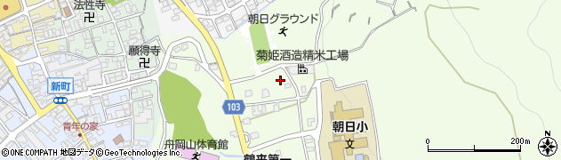 石川県白山市鶴来日吉町周辺の地図
