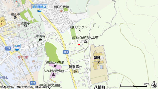 〒920-2112 石川県白山市鶴来日吉町の地図