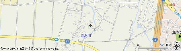 栃木県河内郡上三川町上蒲生1411周辺の地図