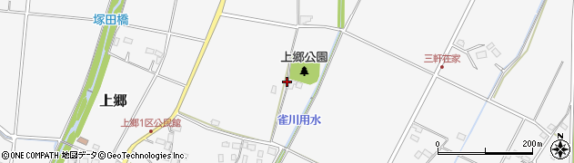 栃木県河内郡上三川町上郷618周辺の地図
