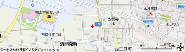 石川県能美市西二口町丙106周辺の地図
