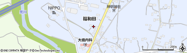 栃木県下都賀郡壬生町福和田1001周辺の地図