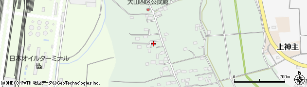 栃木県河内郡上三川町大山799周辺の地図