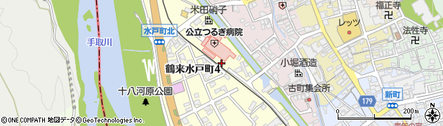 石川県白山市鶴来水戸町井周辺の地図
