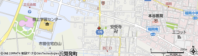 石川県能美市西二口町丙125周辺の地図