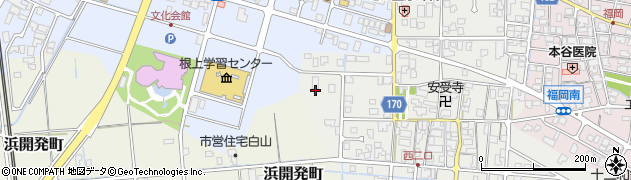 石川県能美市西二口町丙116周辺の地図