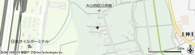栃木県河内郡上三川町大山810周辺の地図