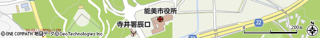 石川県能美市周辺の地図