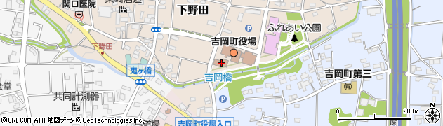 吉岡町役場　町民生活課生活環境室周辺の地図