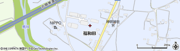 栃木県下都賀郡壬生町福和田1001-74周辺の地図