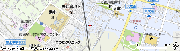 石川県能美市大成町（ル）周辺の地図