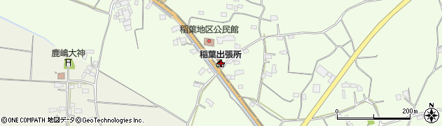 栃木県下都賀郡壬生町上稲葉933周辺の地図