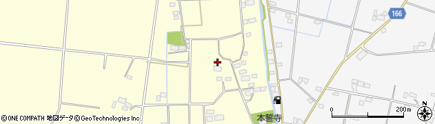 栃木県真岡市八條8周辺の地図