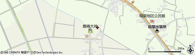 栃木県下都賀郡壬生町上稲葉1822周辺の地図