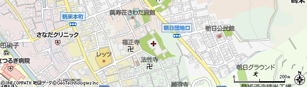 鶴来別院周辺の地図