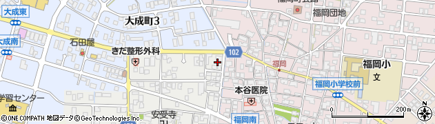 石川県能美市西二口町丙16周辺の地図