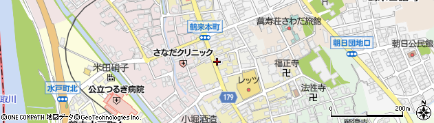 石川県白山市鶴来本町（２丁目ワ）周辺の地図
