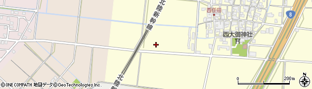 石川県能美市西任田町ル周辺の地図