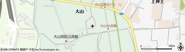 栃木県河内郡上三川町大山484周辺の地図