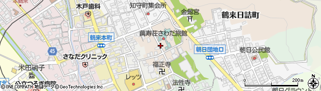石川県白山市鶴来日詰町（カ）周辺の地図
